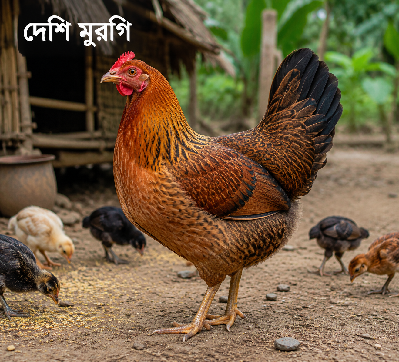 দেশি মুরগি (Premium Native Chicken)