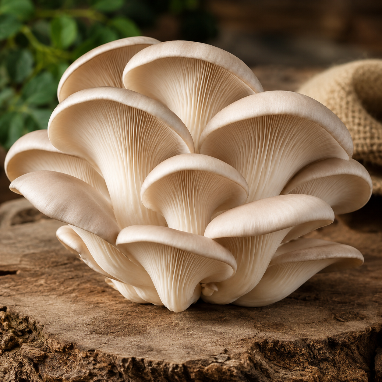 Fresh Oyster Mushrooms